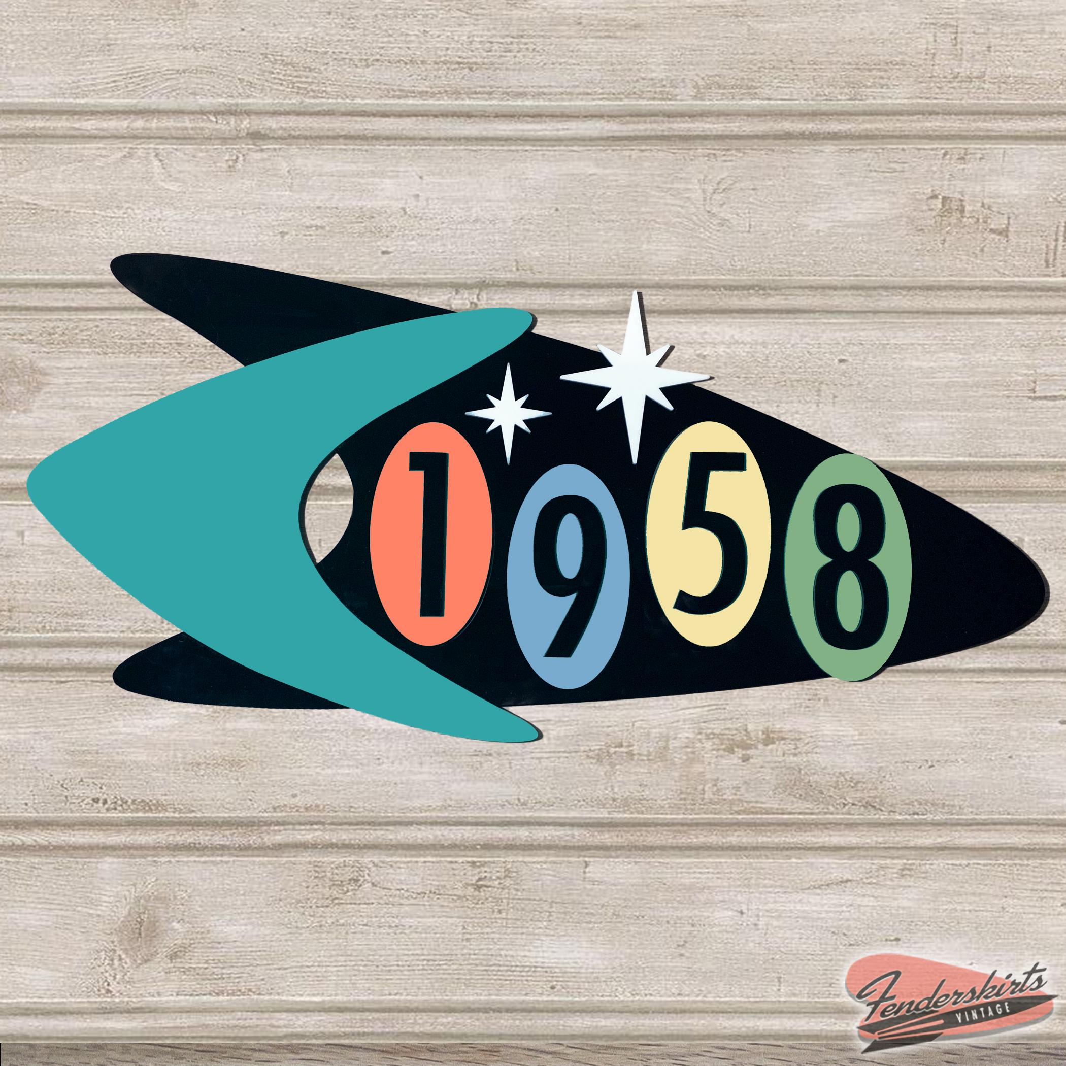 Starburst Pop House Address Sign