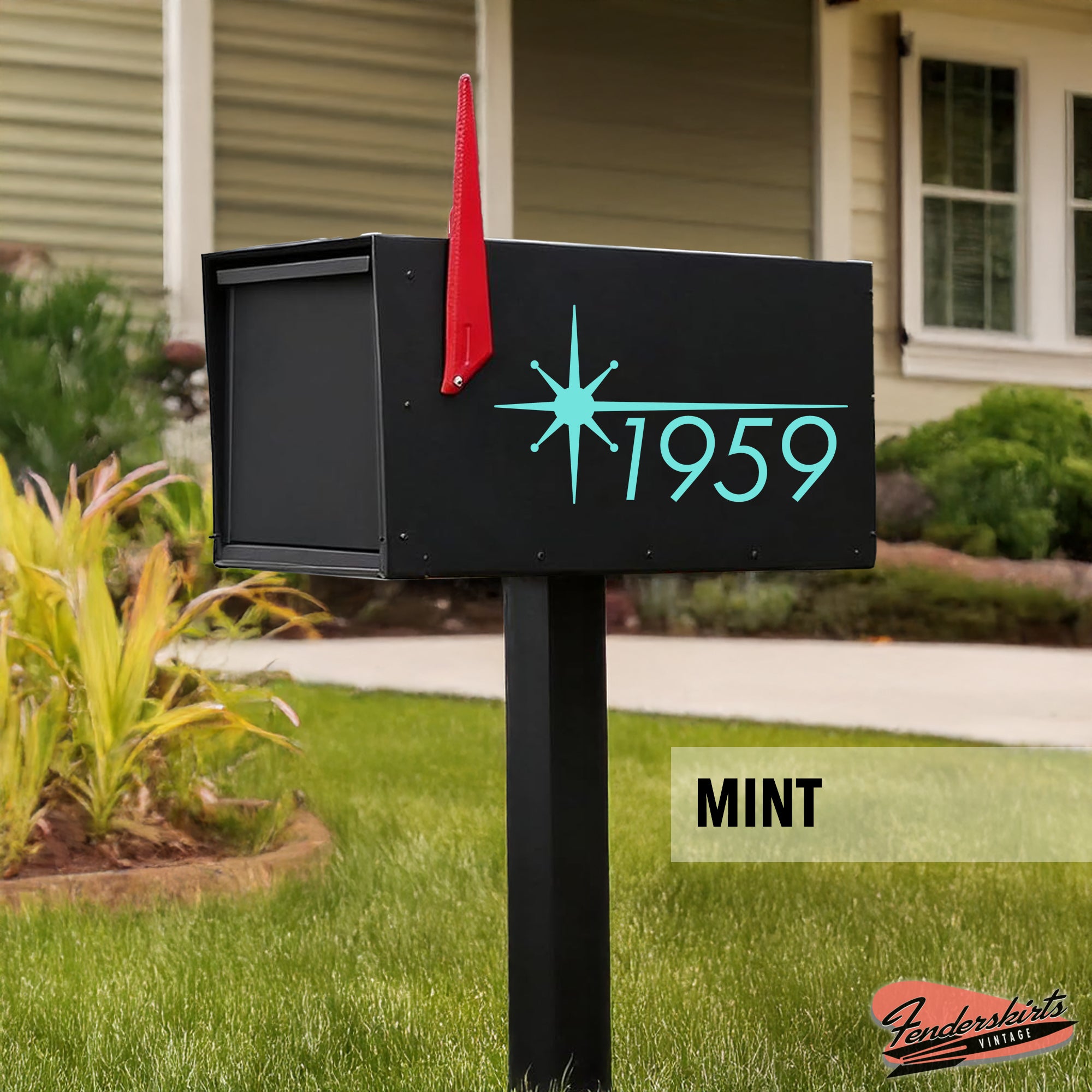 Polaris Starburst Atomic Mailbox Decals