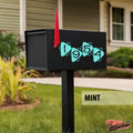 Nebula Retro Atomic Mailbox Decals