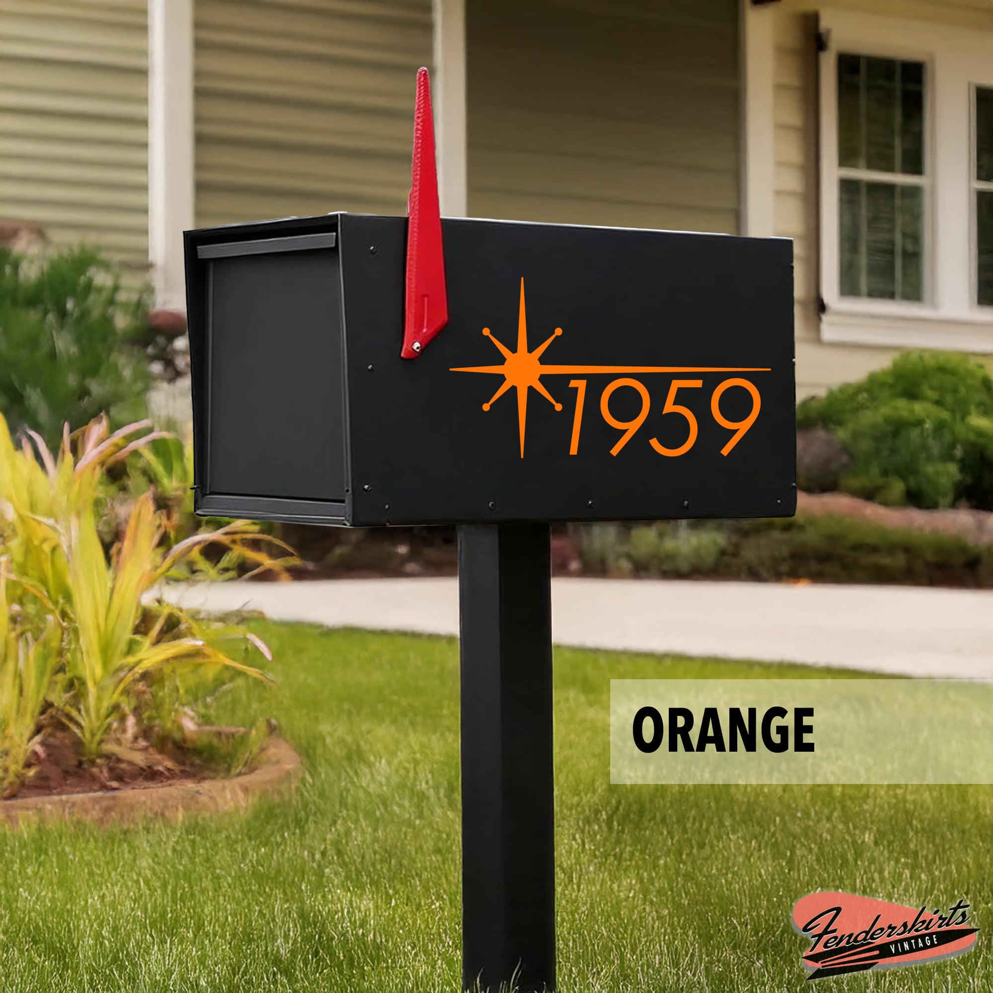 Polaris Starburst Atomic Mailbox Decals