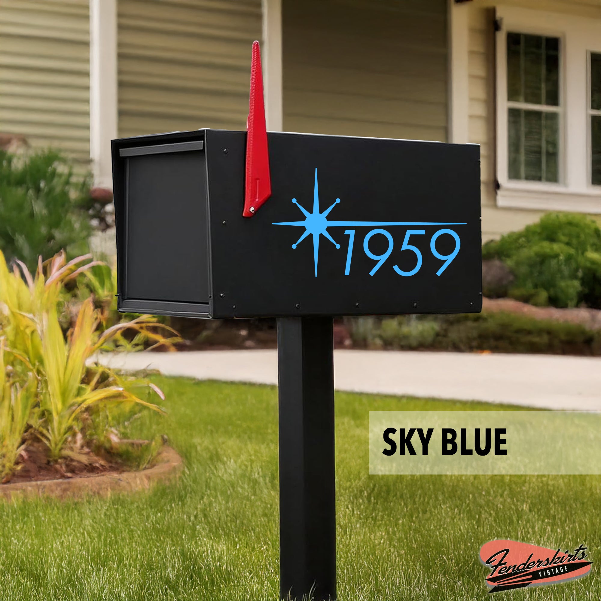 Polaris Starburst Atomic Mailbox Decals