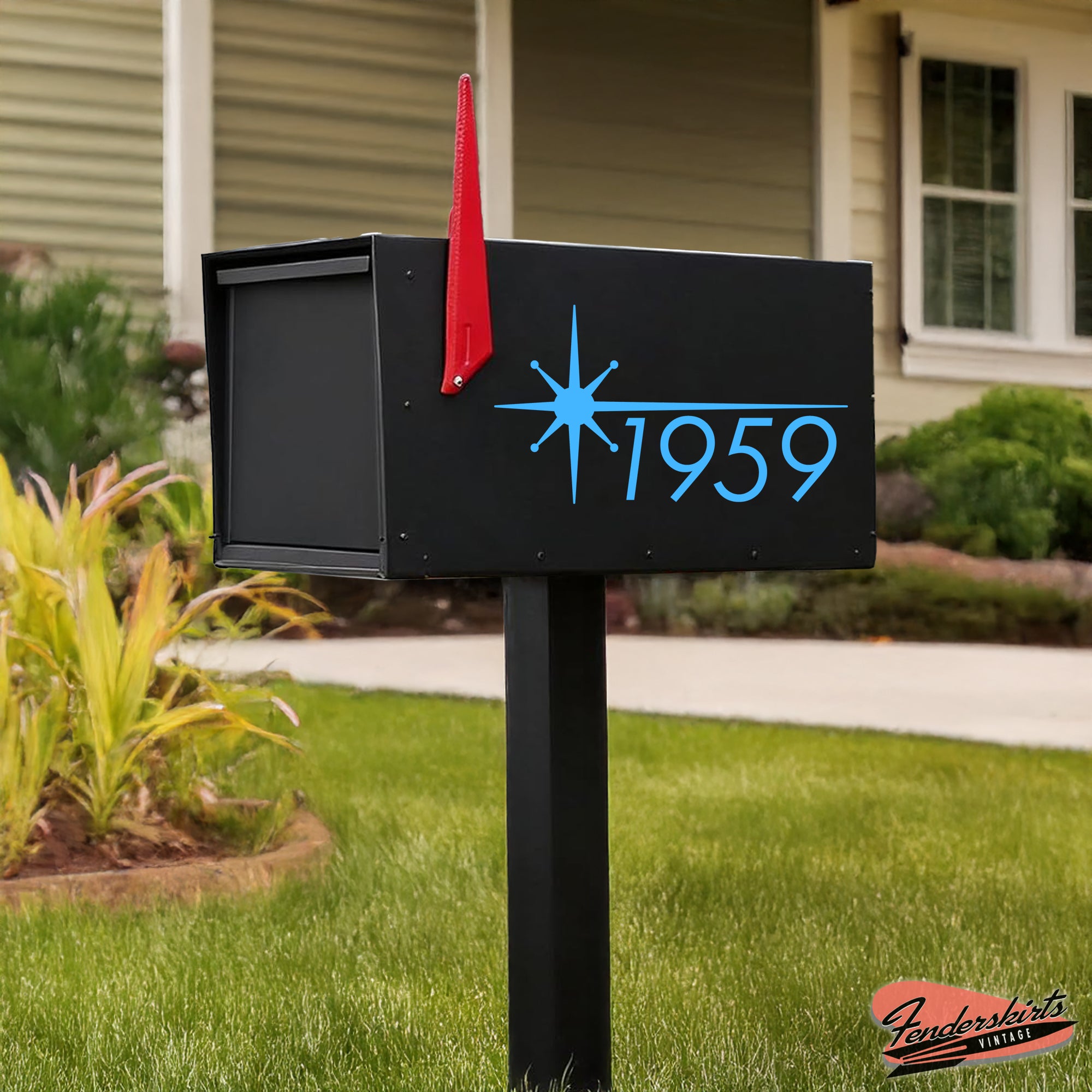 Polaris Starburst Atomic Mailbox Decals