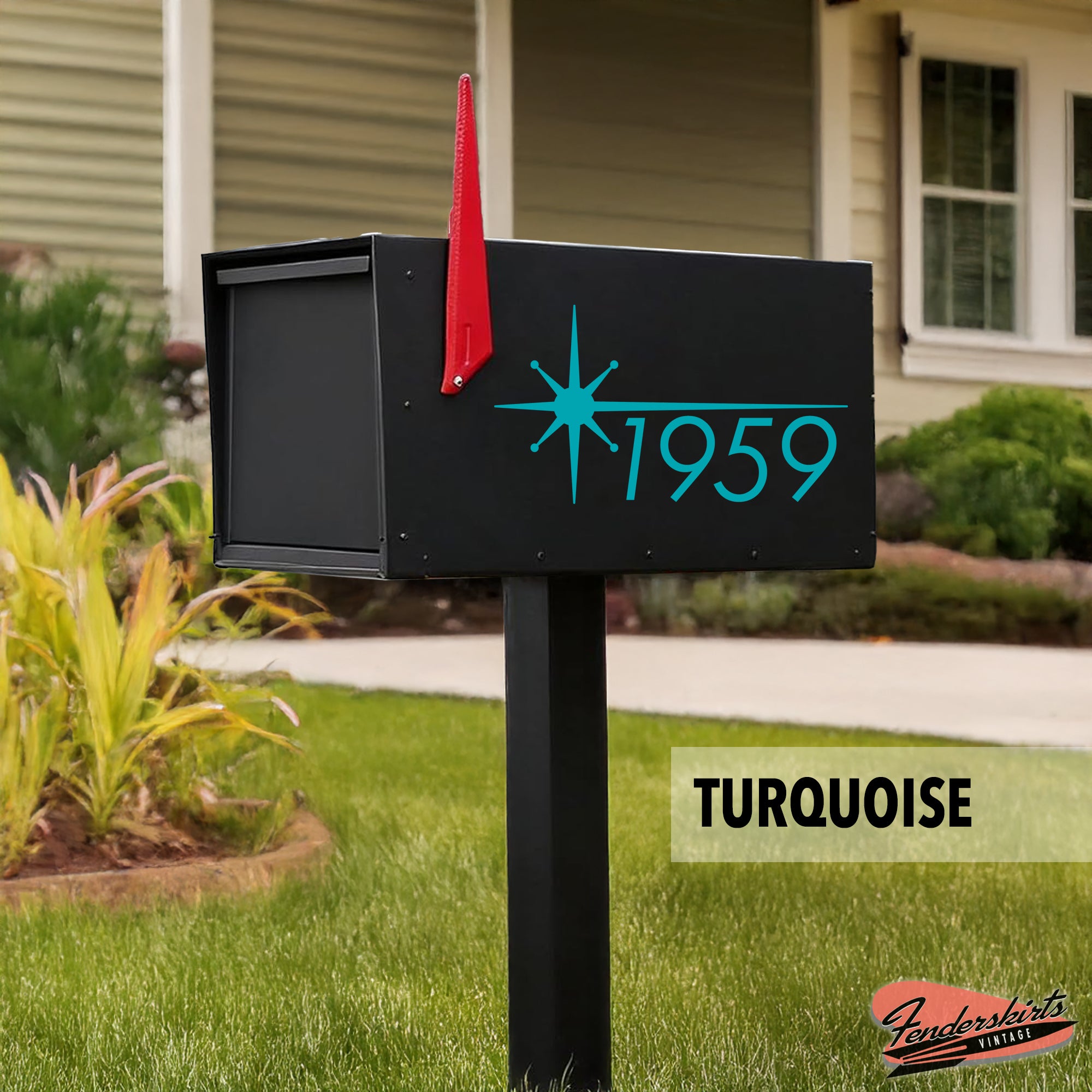 Polaris Starburst Atomic Mailbox Decals