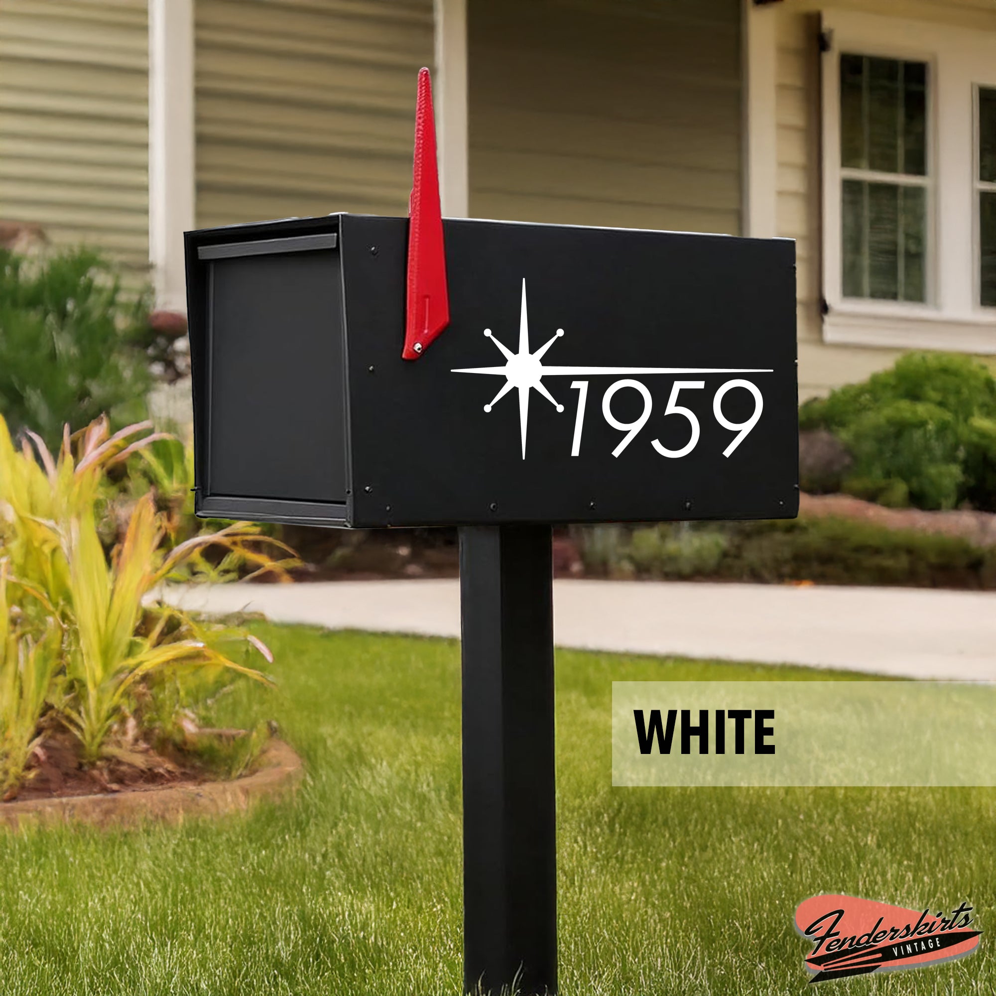 Polaris Starburst Atomic Mailbox Decals