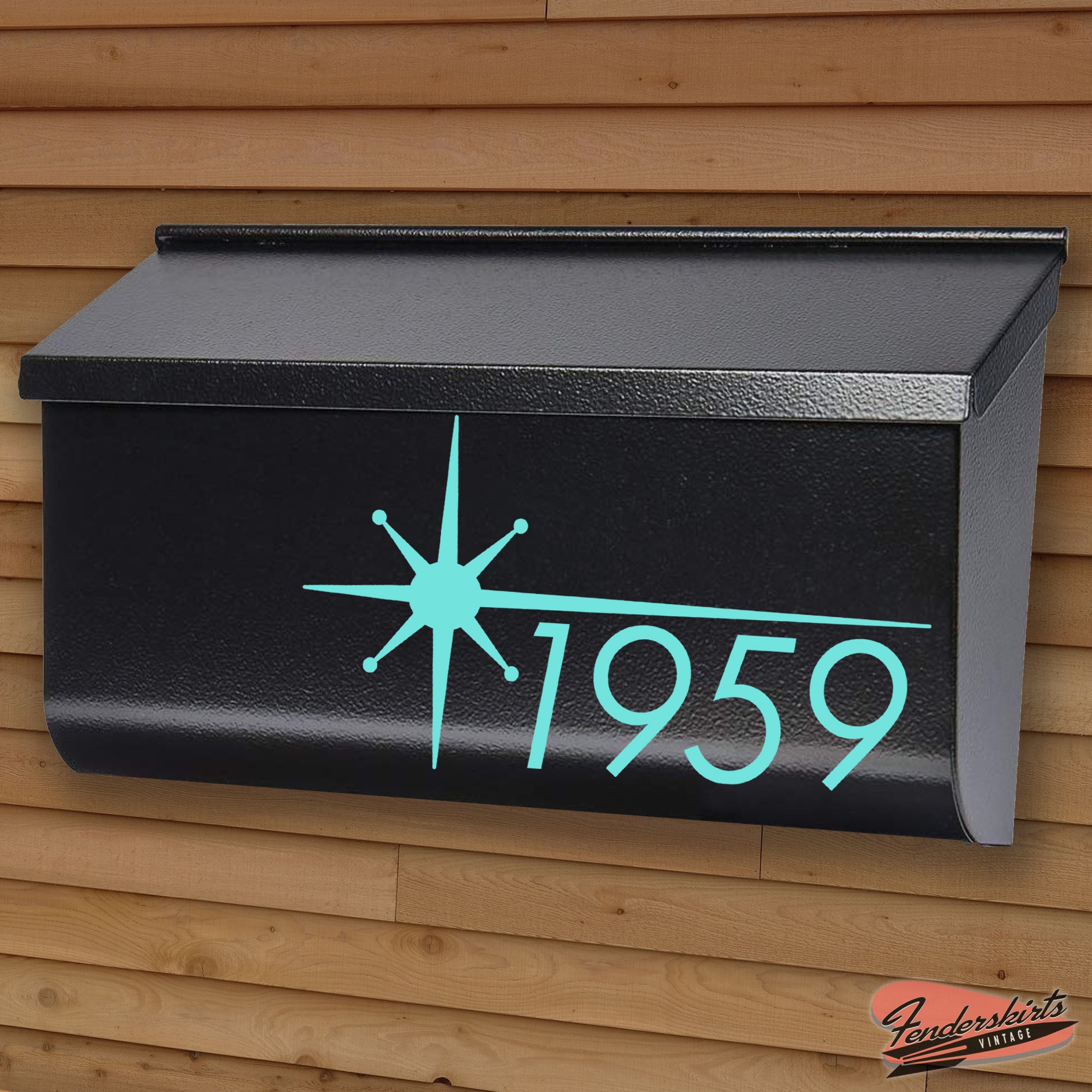 Polaris Starburst Atomic Mailbox Decals