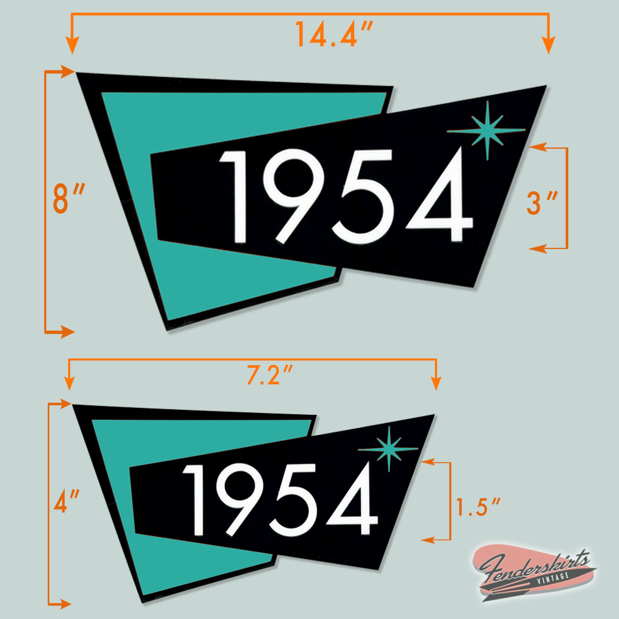 Atomic Quad Address Acrylic Sign
