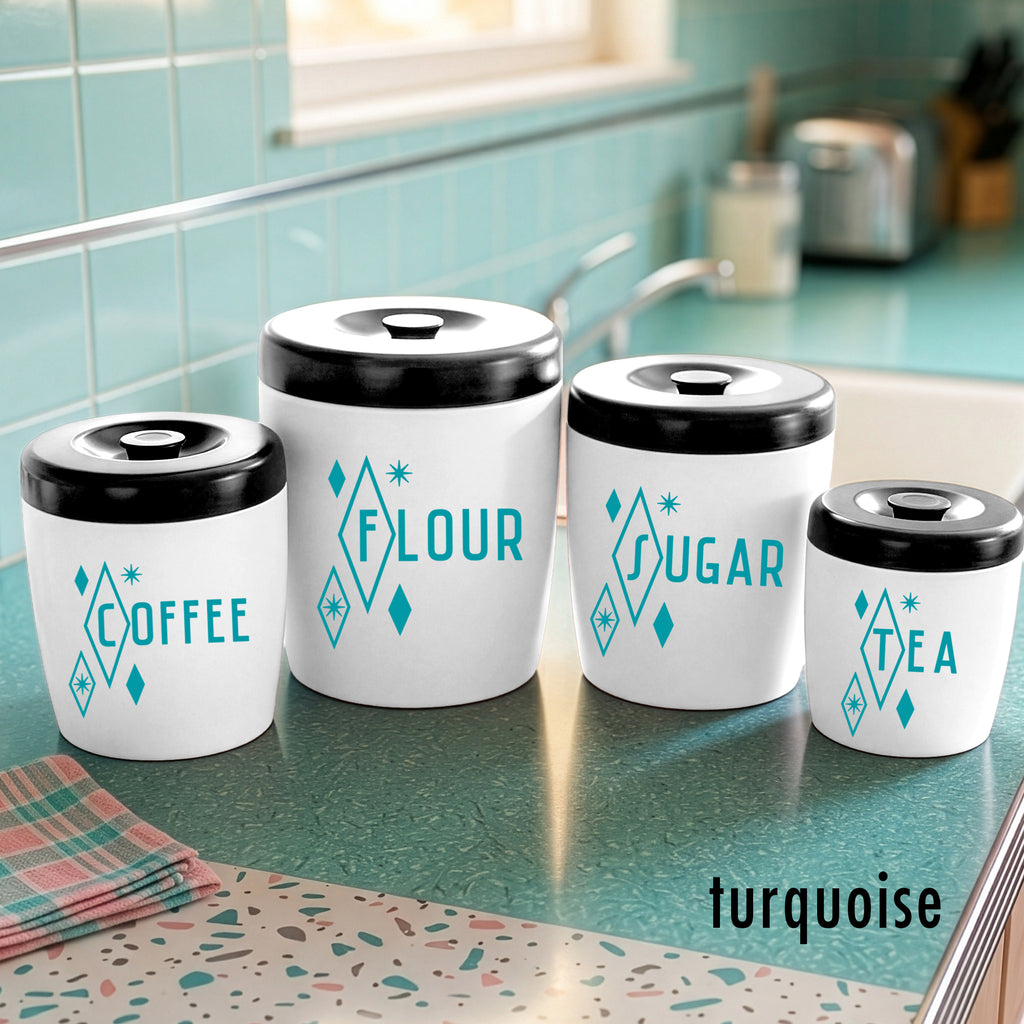 Starlite Diamond Kitchen Canister Decals
