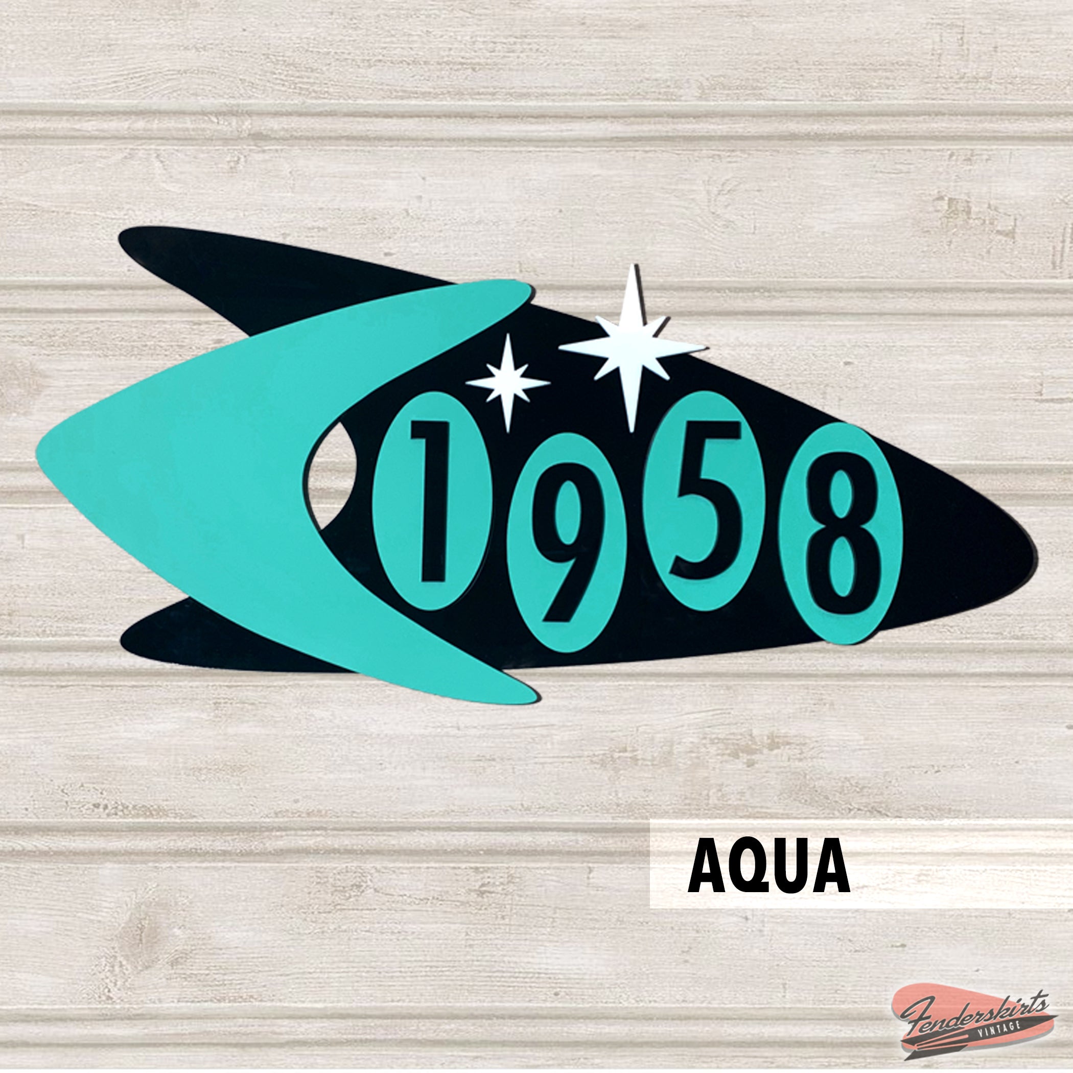 Starburst Pop House Address Sign