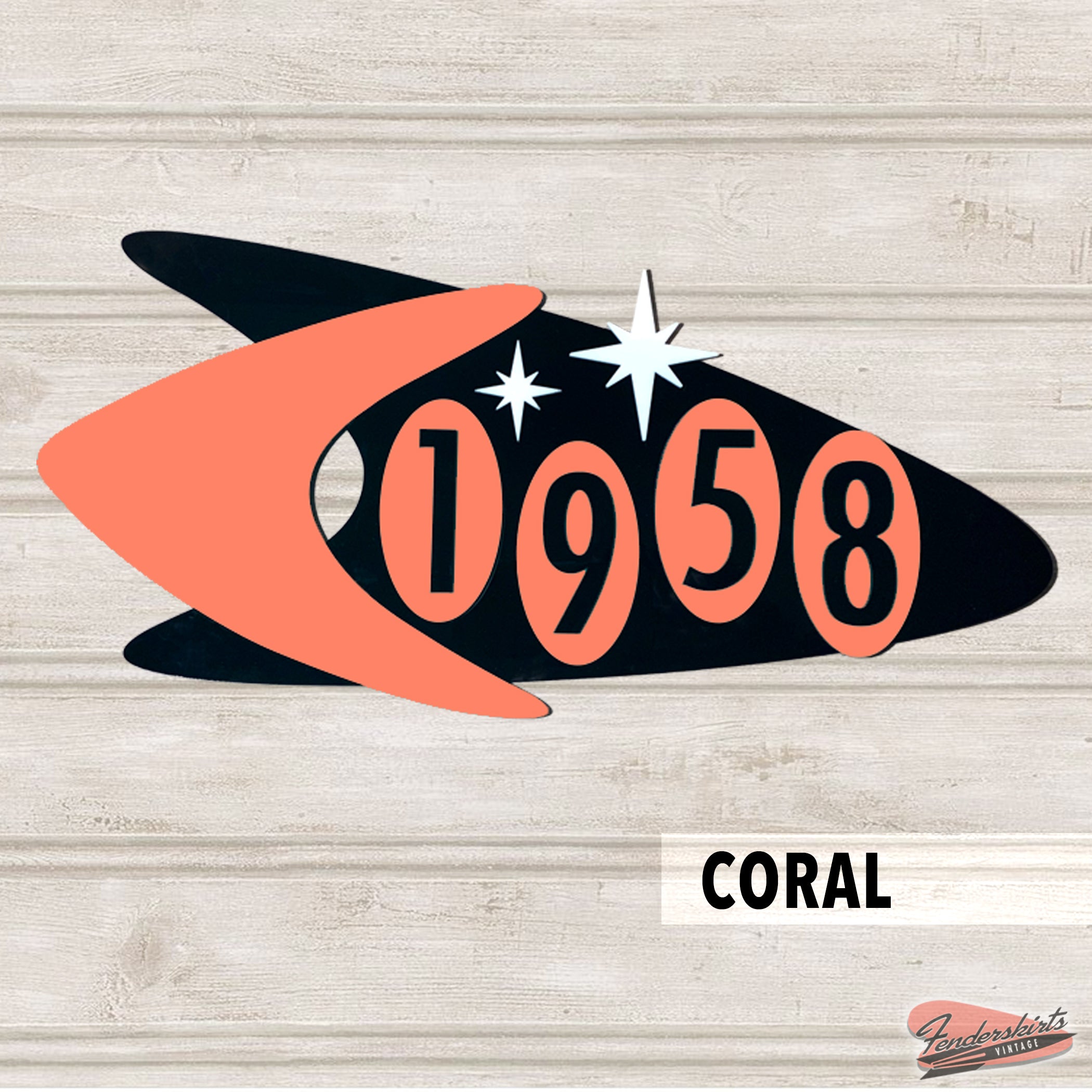 Starburst Pop House Address Sign