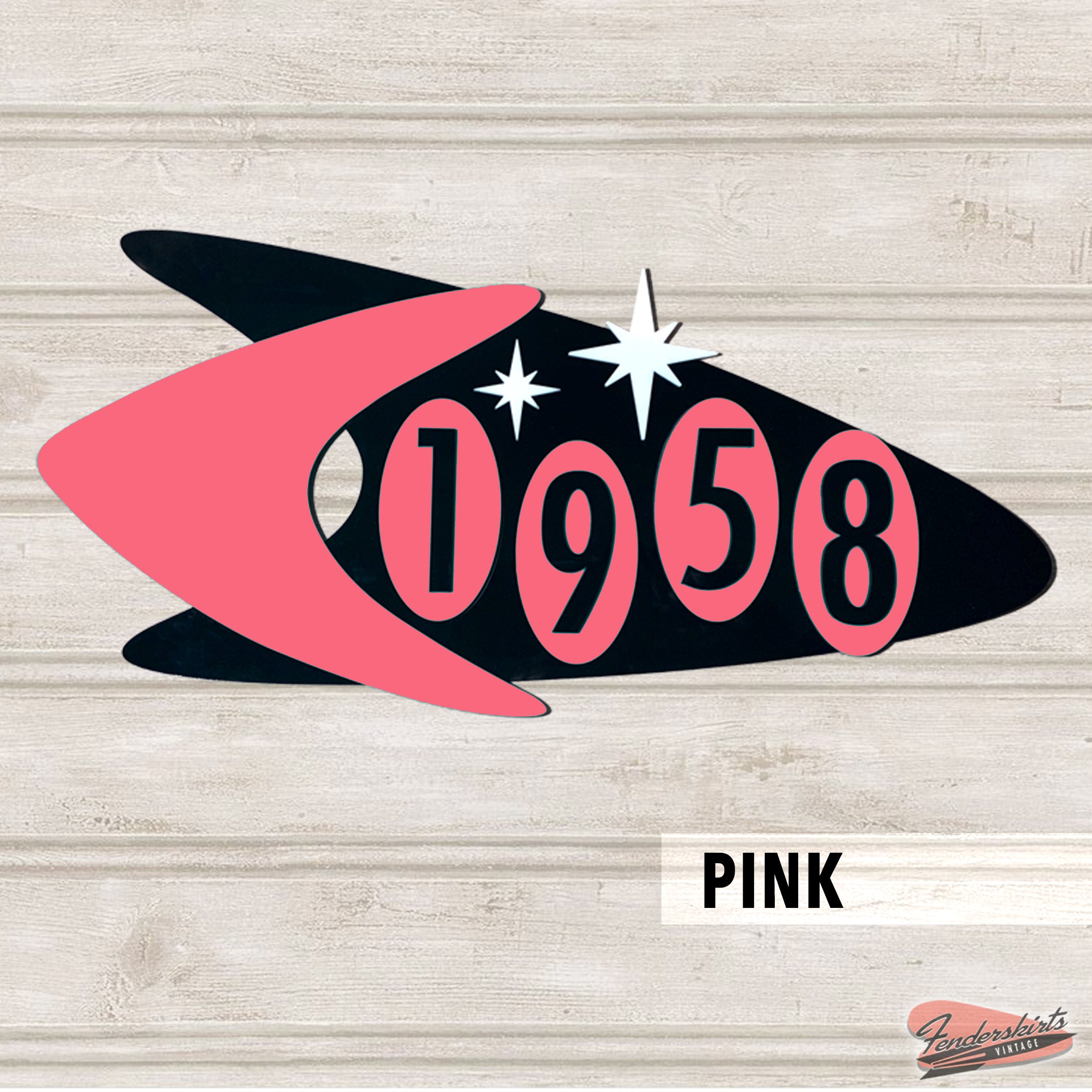 Starburst Pop House Address Sign