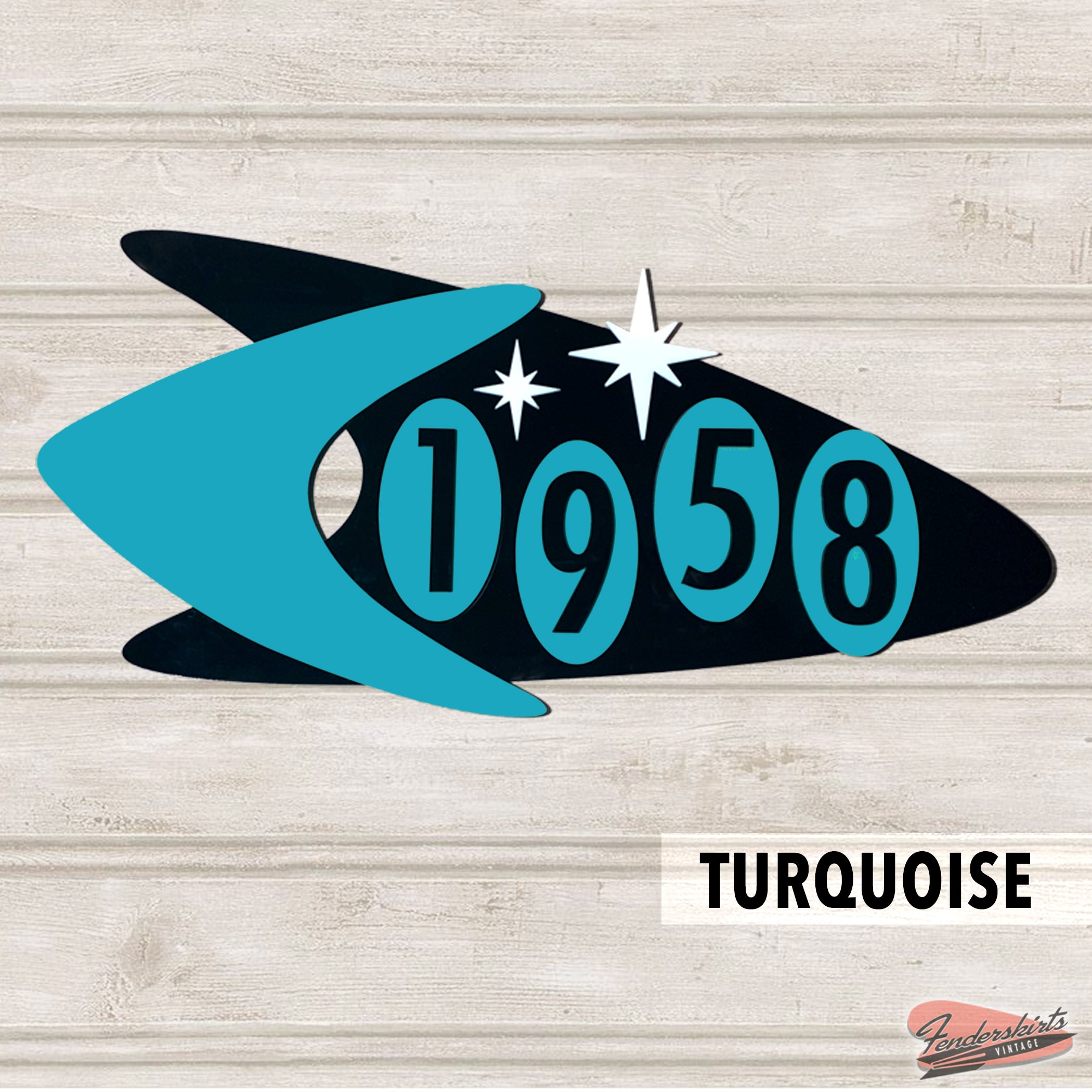 Starburst Pop House Address Sign