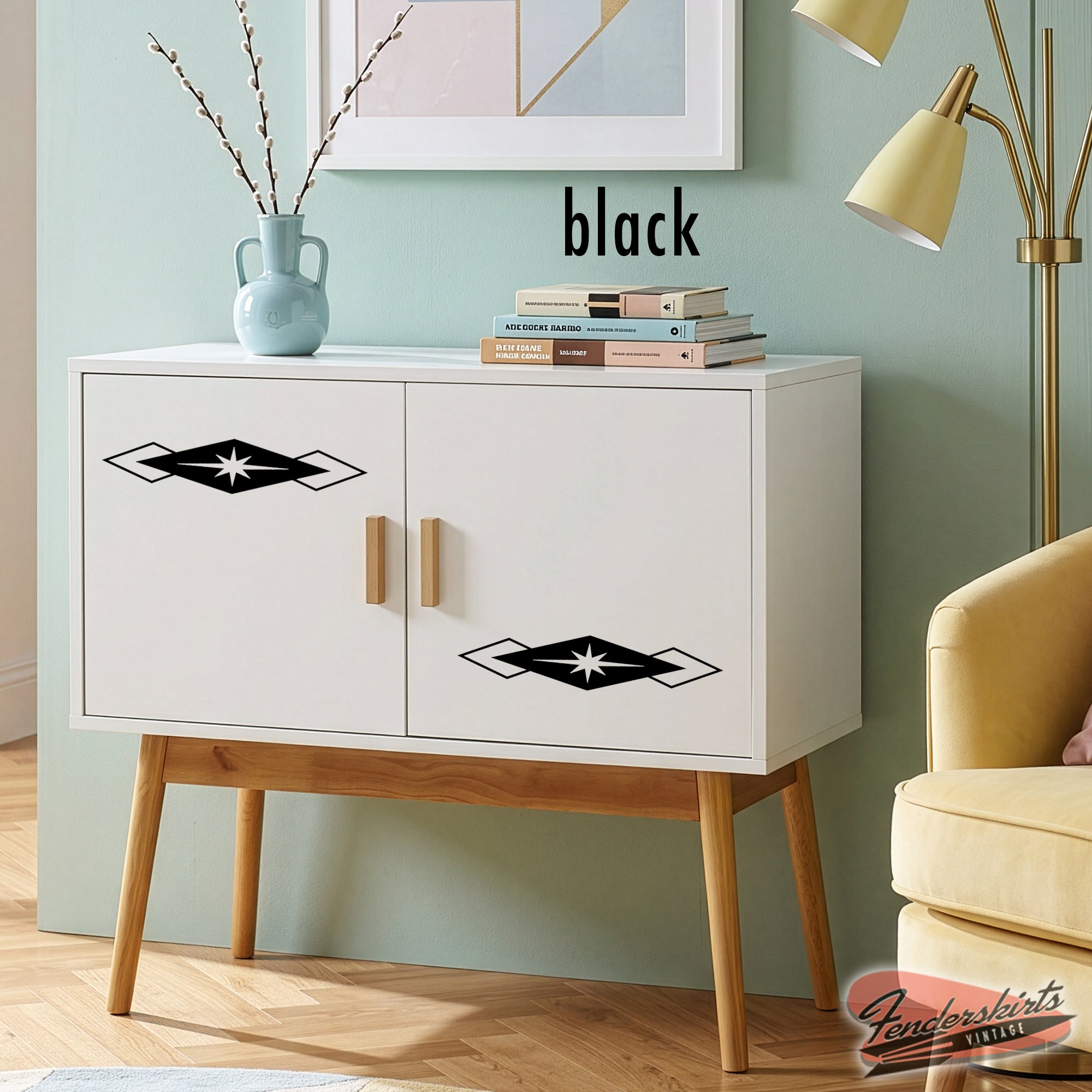 Equinox Diamond Starburst Retro Decals