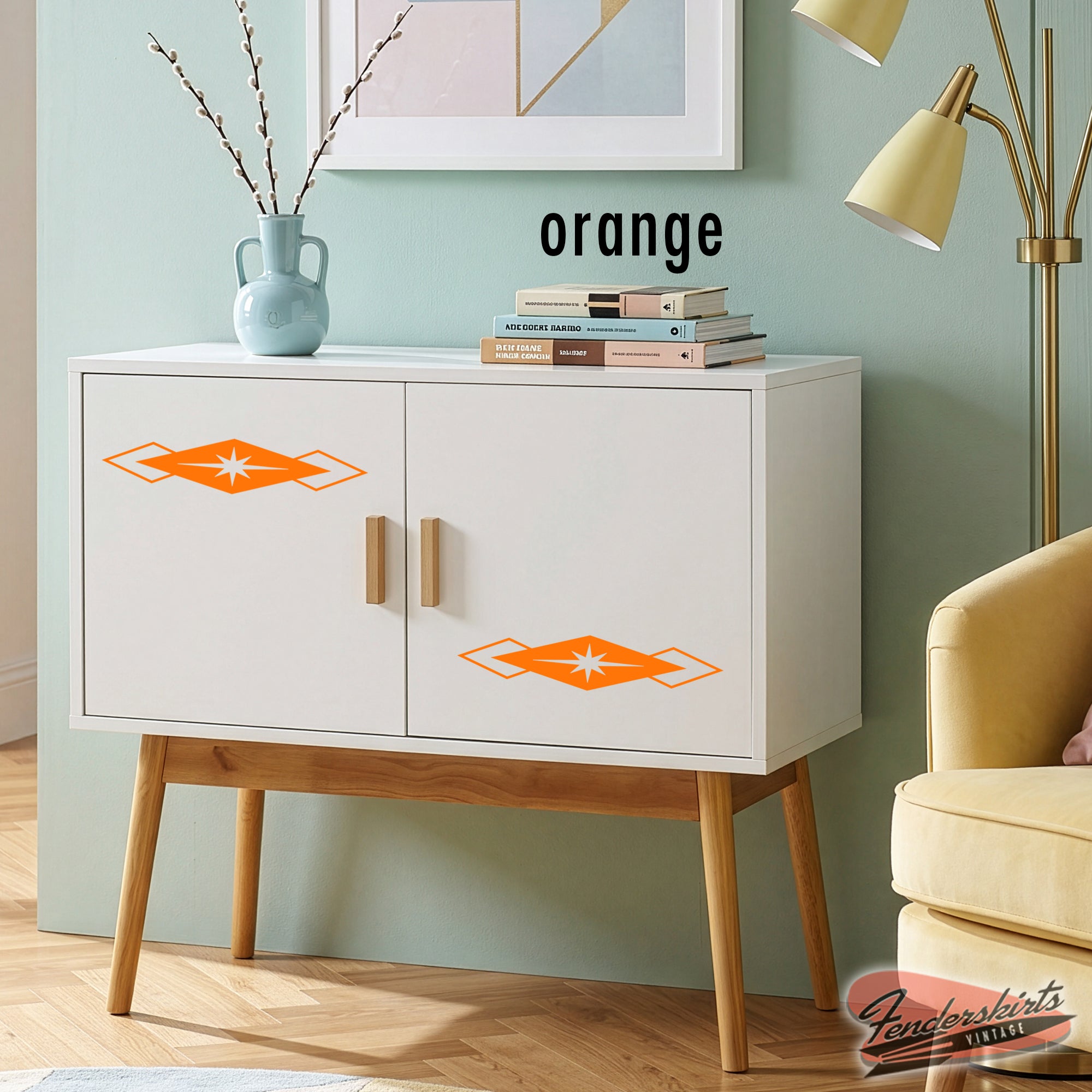 Equinox Diamond Starburst Retro Decals
