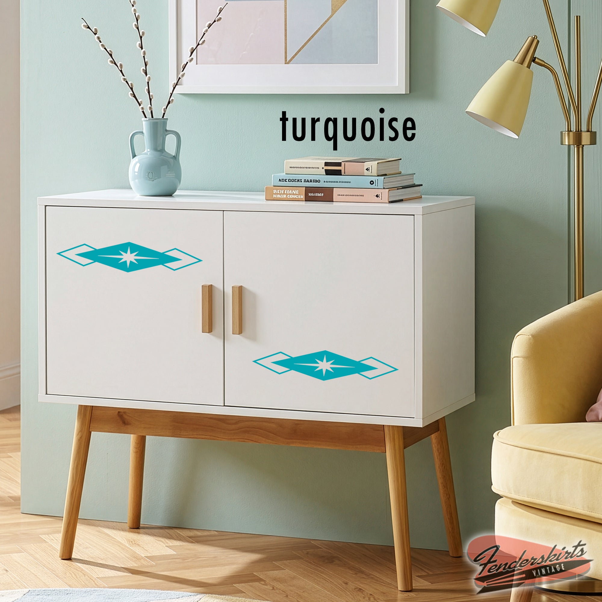 Equinox Diamond Starburst Retro Decals