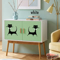Atomic Kitty Cat Retro Decals