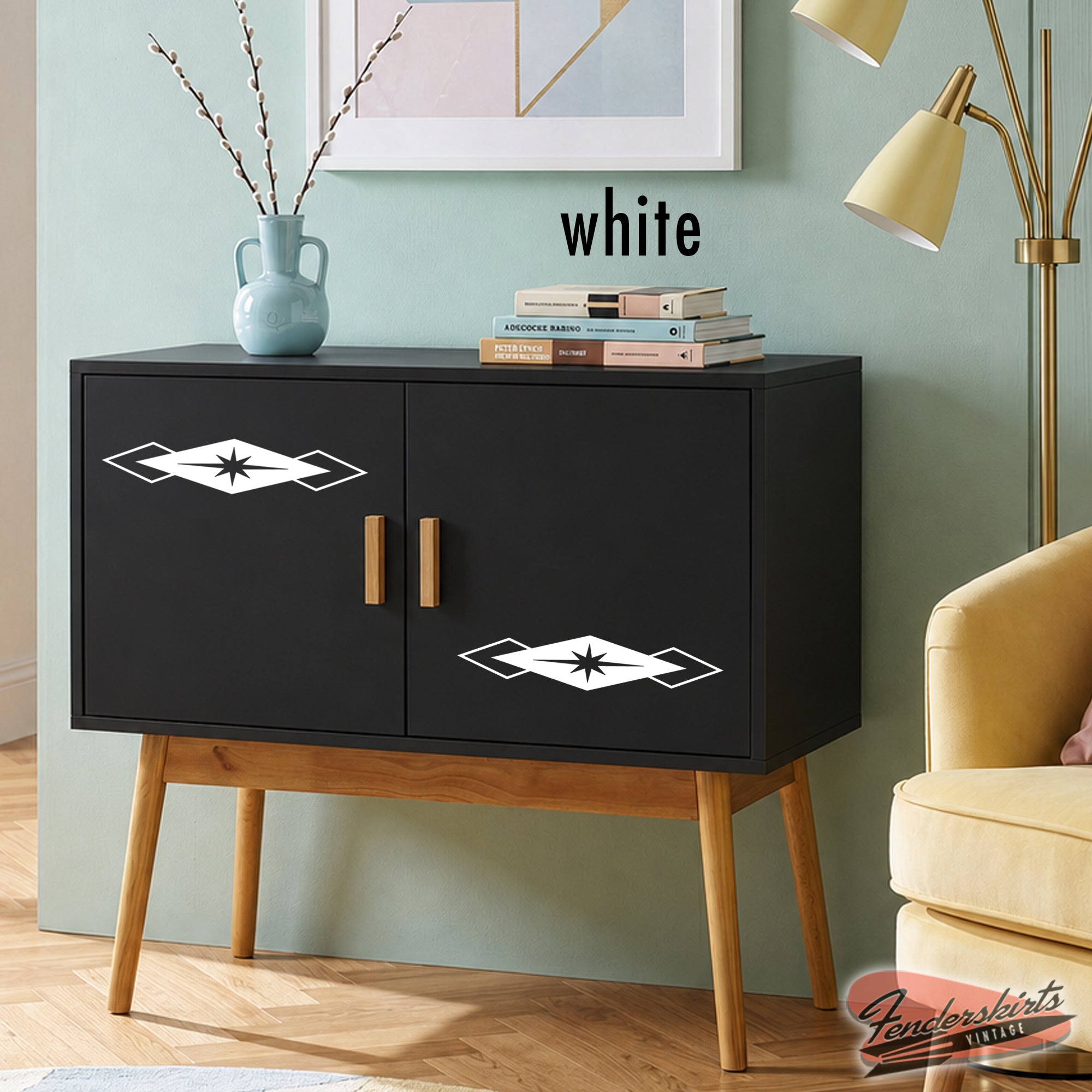 Equinox Diamond Starburst Retro Decals