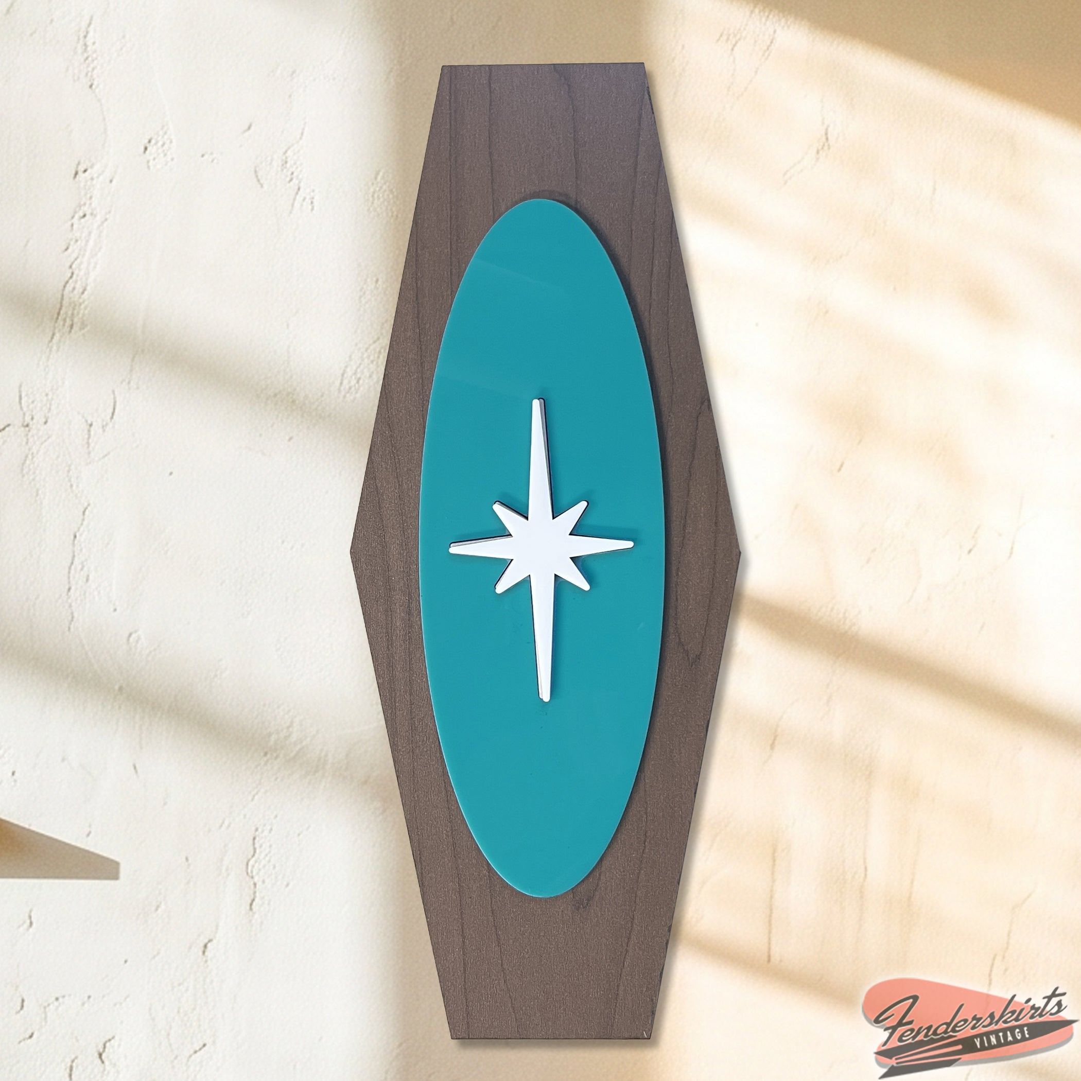 Hex Atomic Starburst Wall Plaque