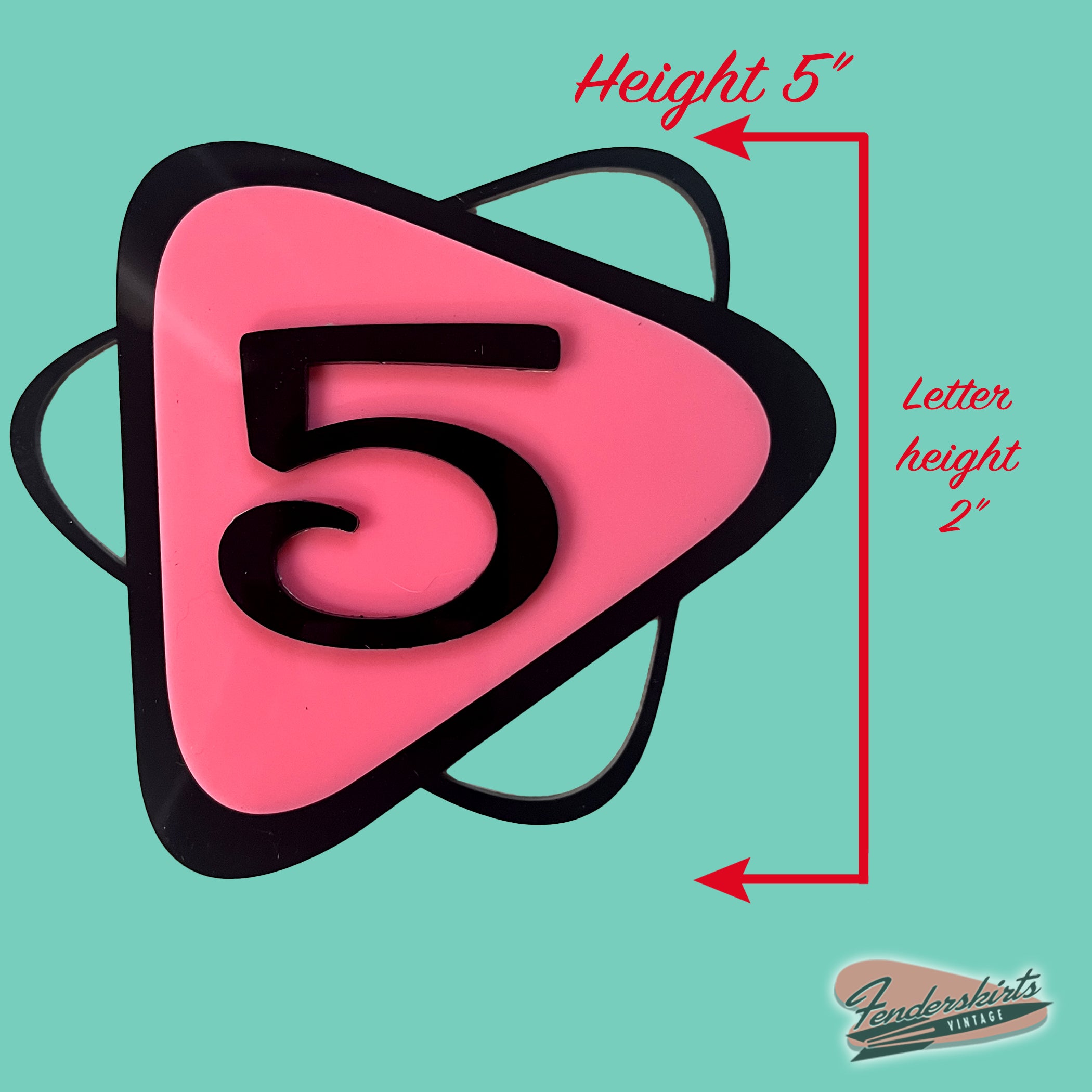 Nebula Atomic House Address Numbers